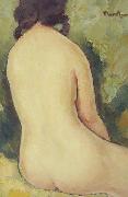 Nicolae Tonitza Nud, semnat dreapta sus cu negru, ulei pe carton. Germany oil painting artist